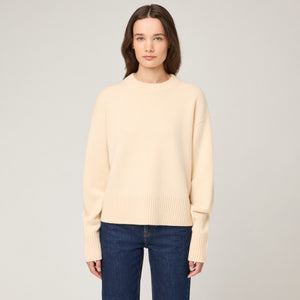 Women's Relaxed Cashmere Crewneck