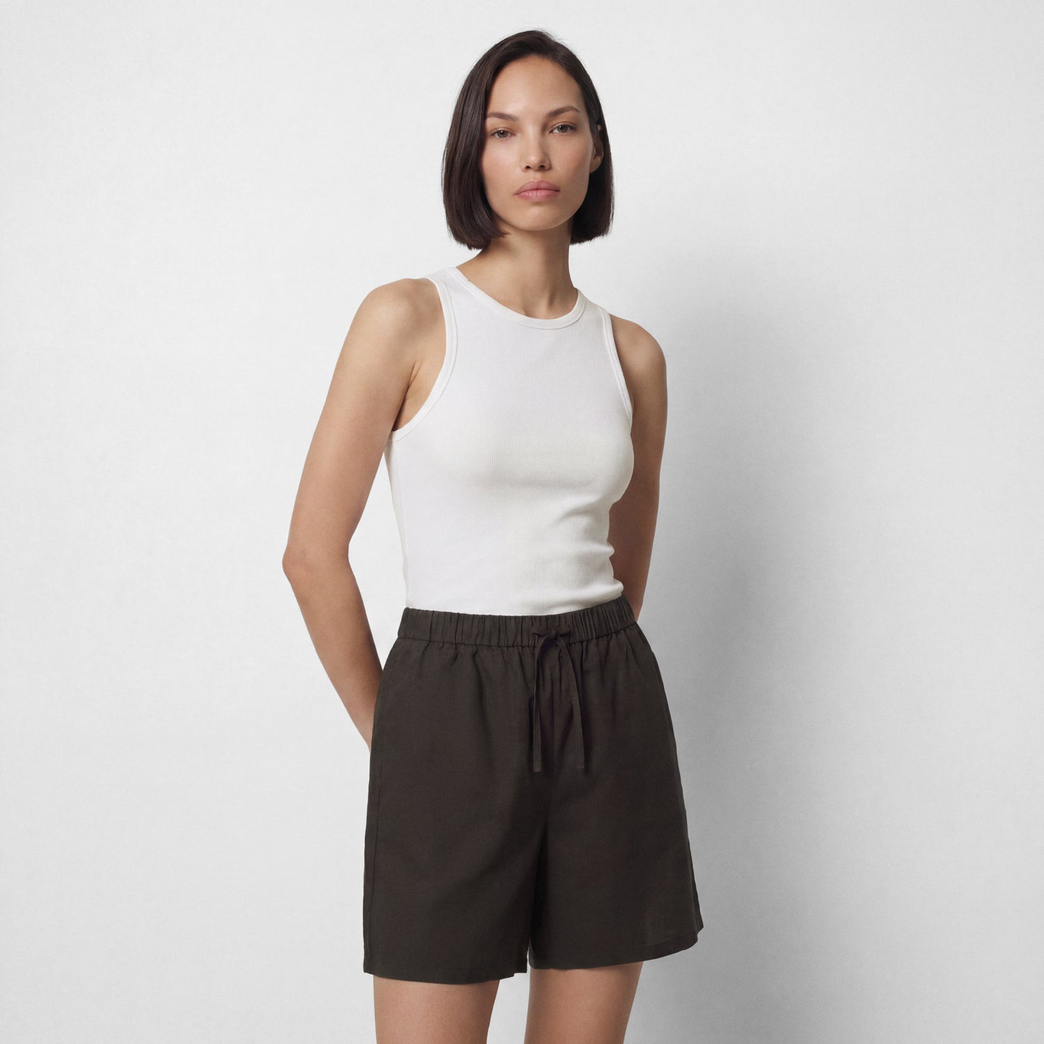 Women's Cotton-Silk Shorts