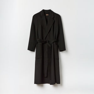 Women's Wool Cashmere Doublé Robe Coat