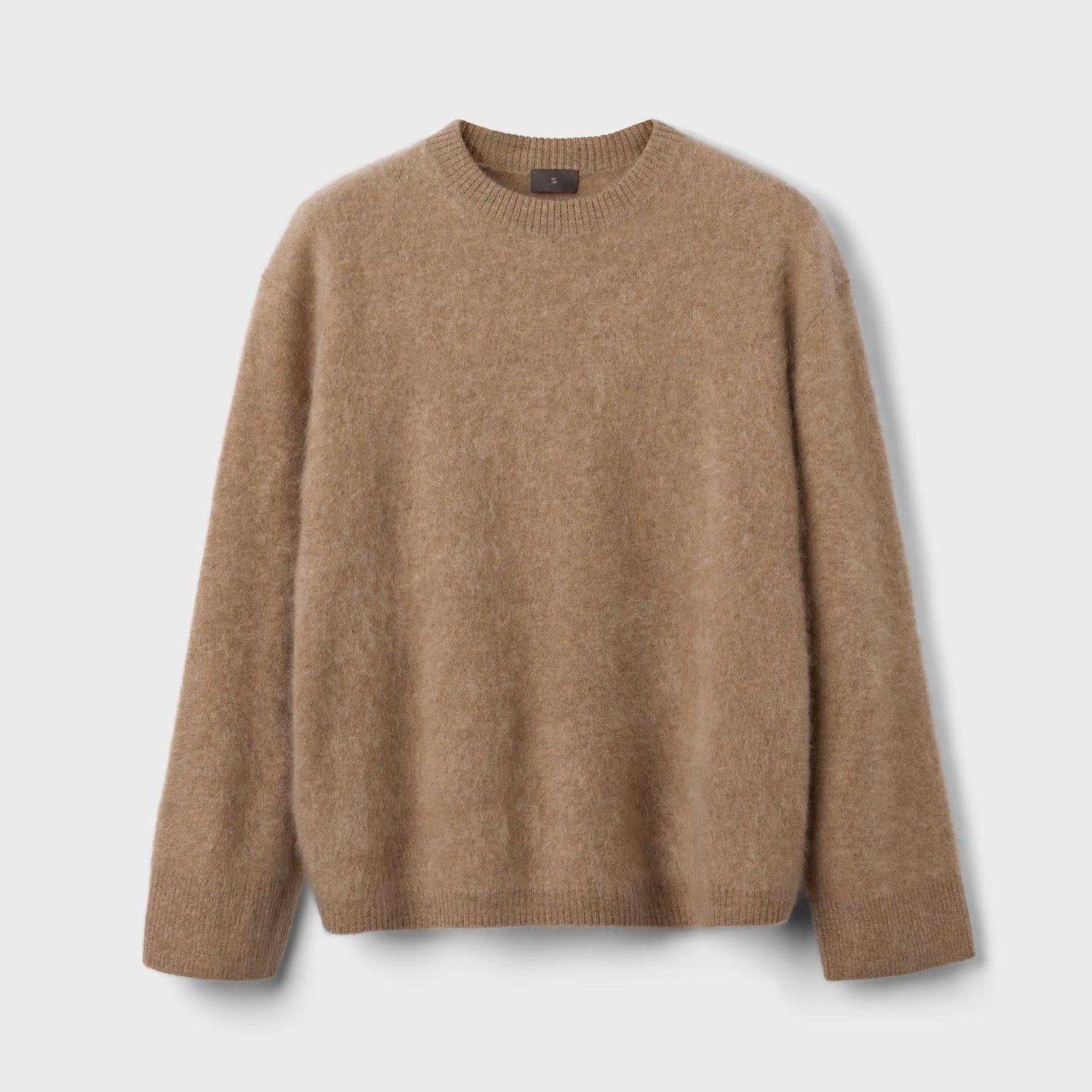 Women's Brushed Cashmere Crewneck Sweater