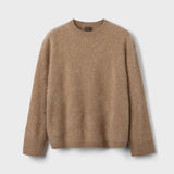 Women's Brushed Cashmere Crewneck Sweater
