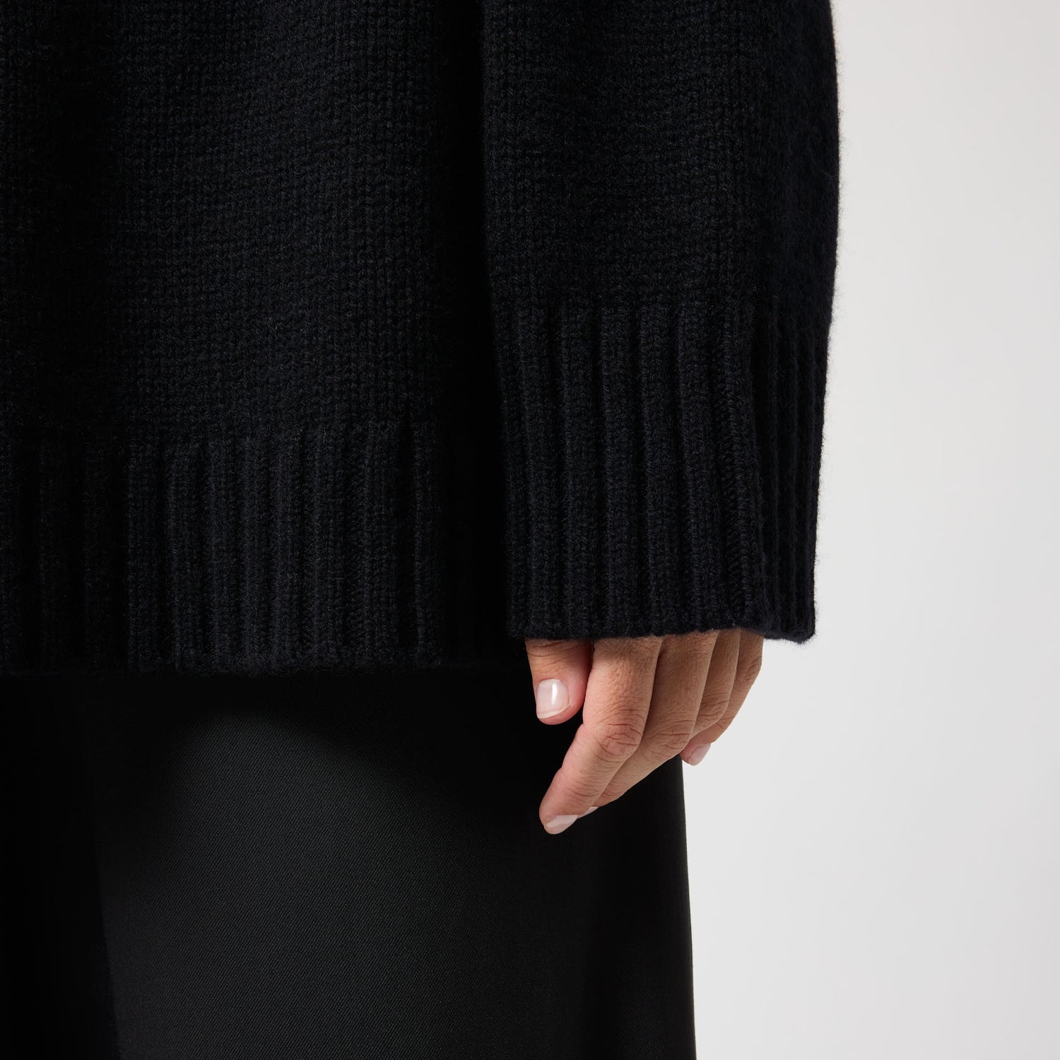 Women's Heavy Wool-Cashmere Sweater