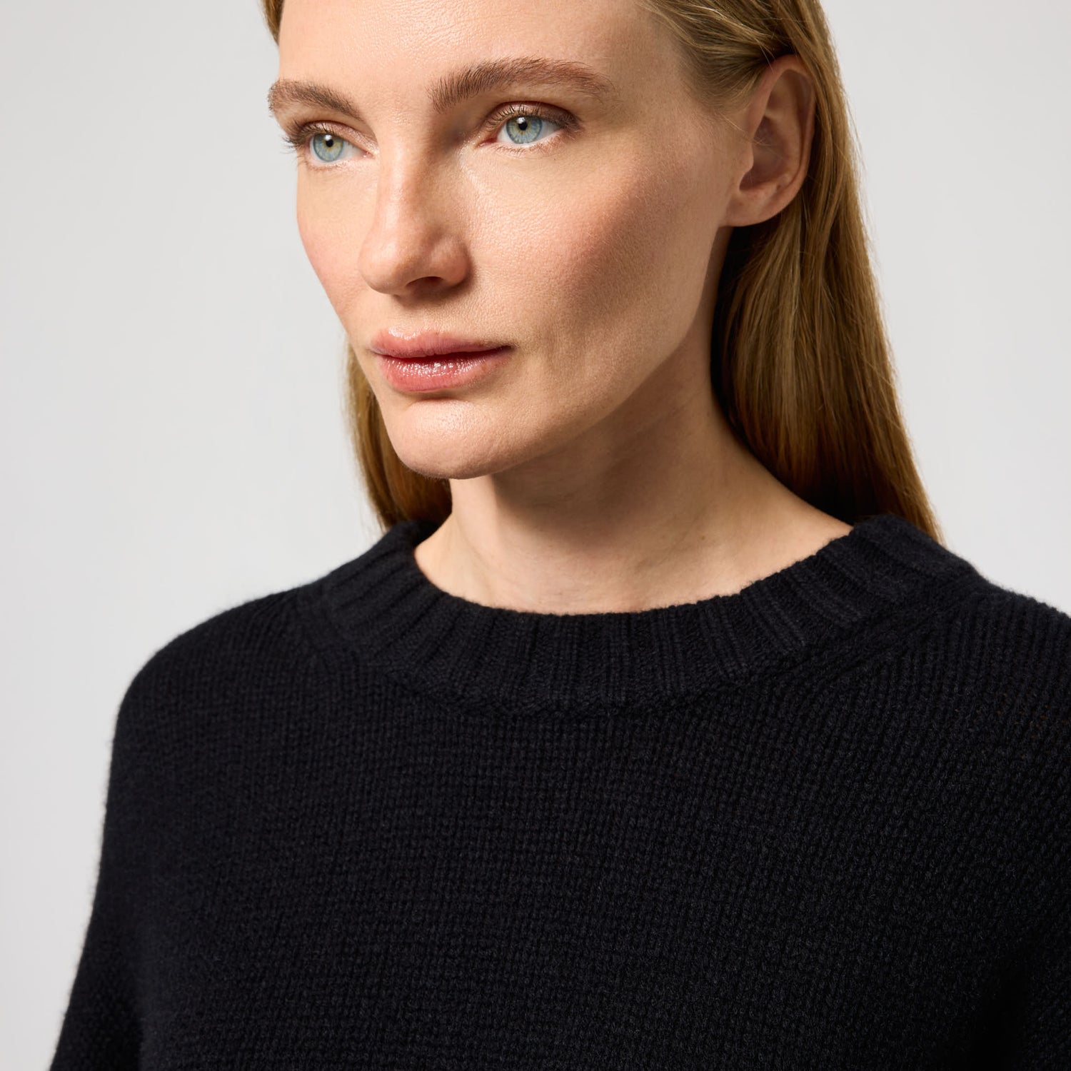 Women's Heavy Wool-Cashmere Sweater