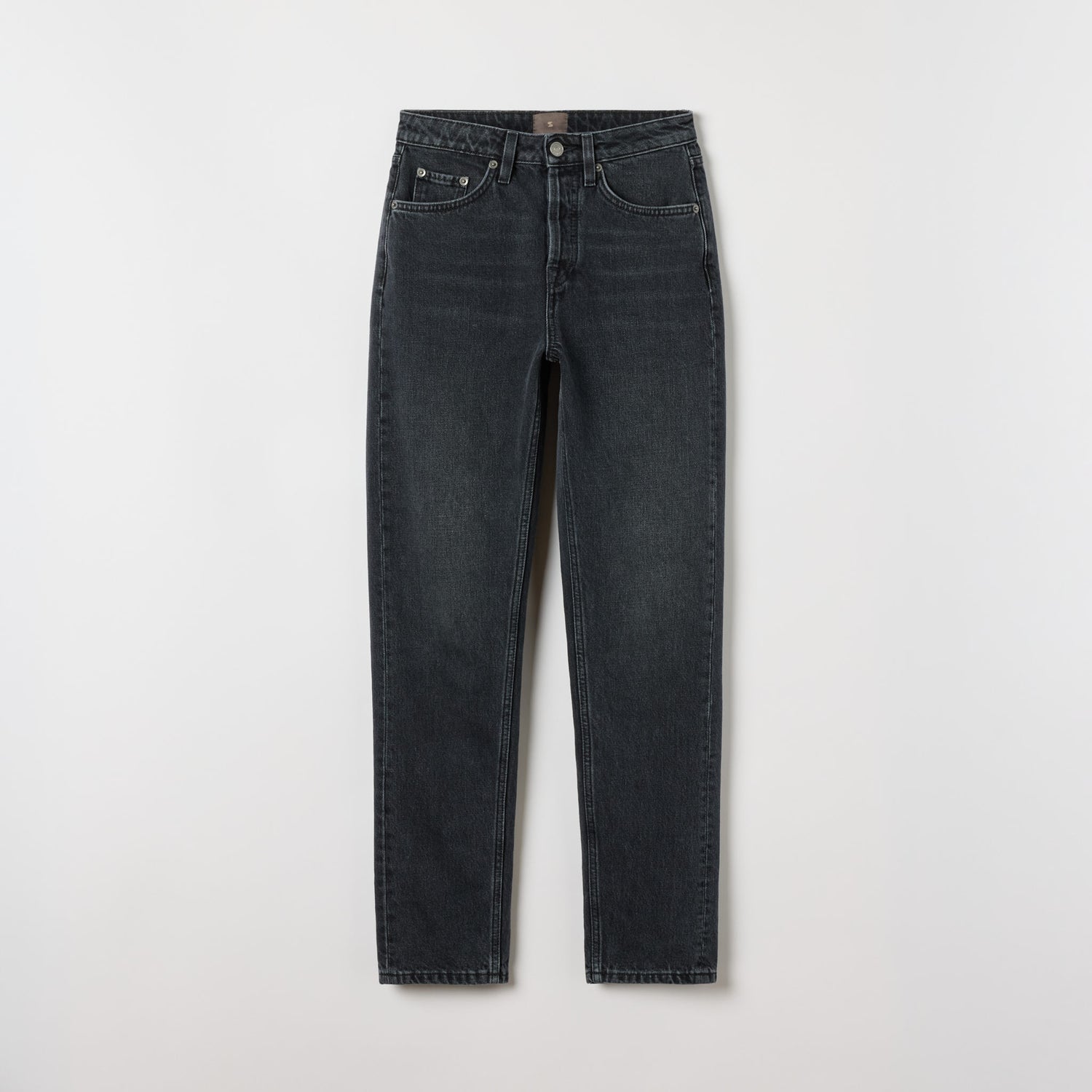 Women's High-Waisted Straight-Leg Denim