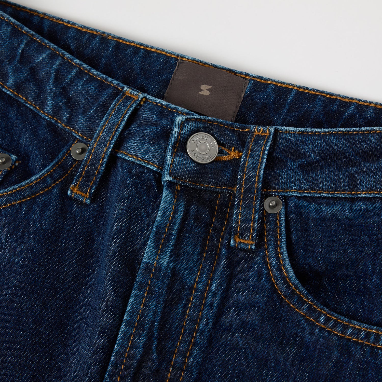 Women's High-Waisted Straight-Leg Denim