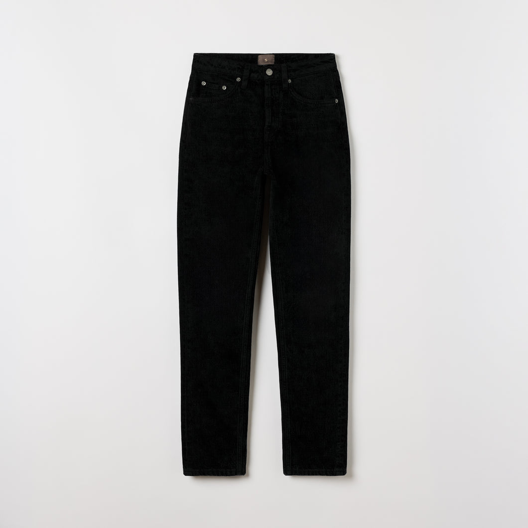 Women's High-Waisted Straight-Leg Denim