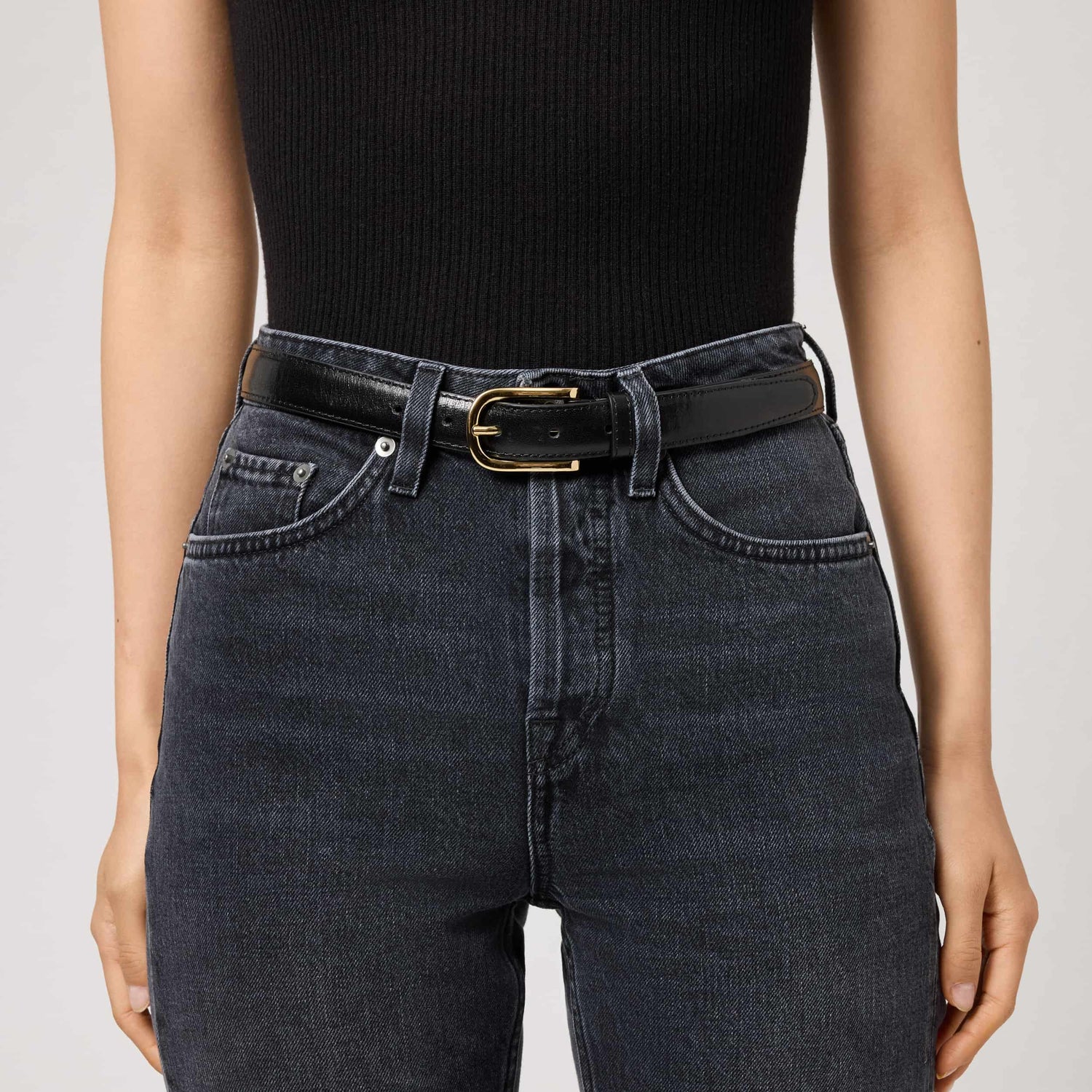 Women's Leather Belt 25mm