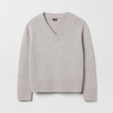 Women's Relaxed Cashmere V-Neck Sweater