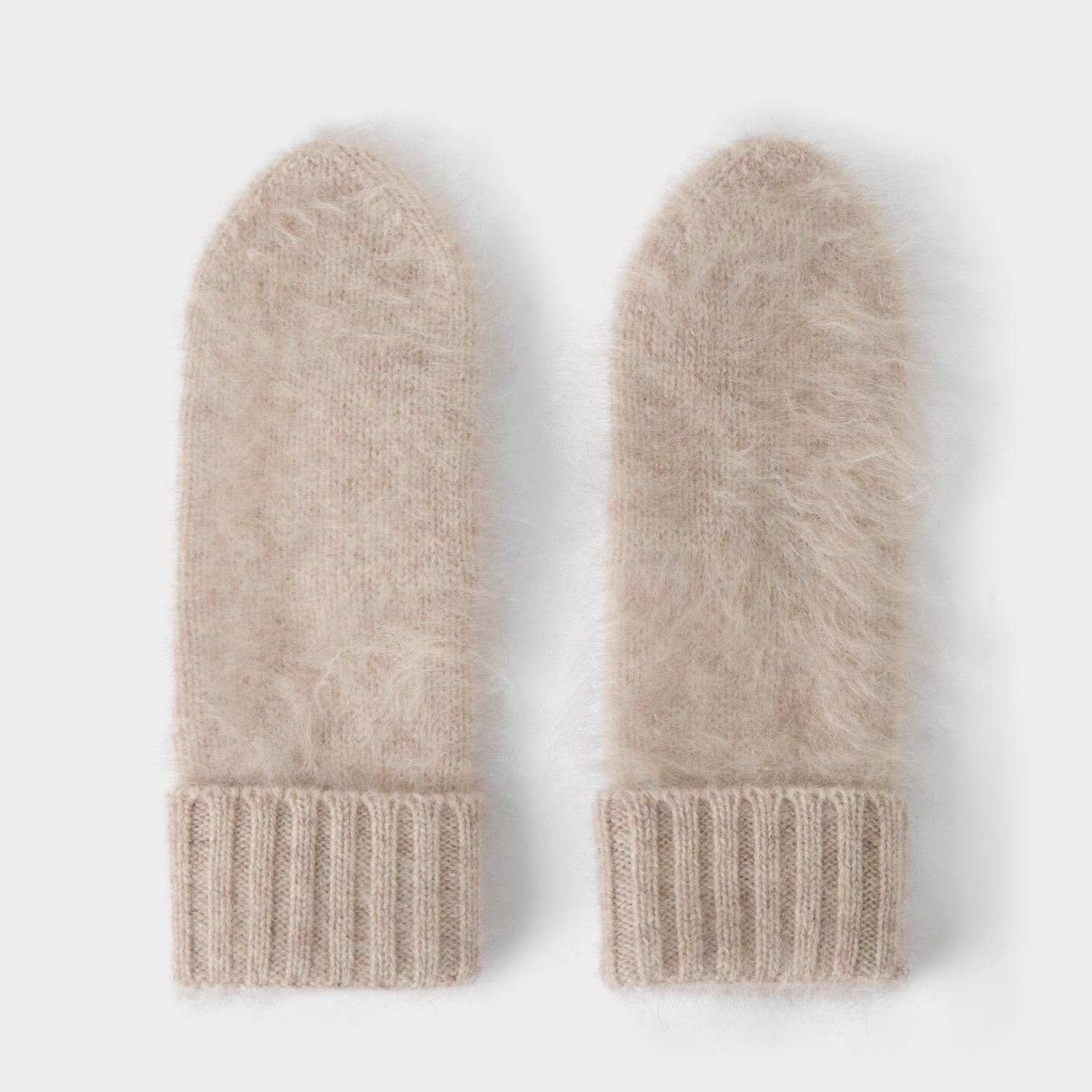 Women's Brushed Cashmere Mittens
