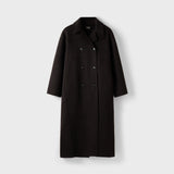 Women's Double Breasted Wool Doublé Coat
