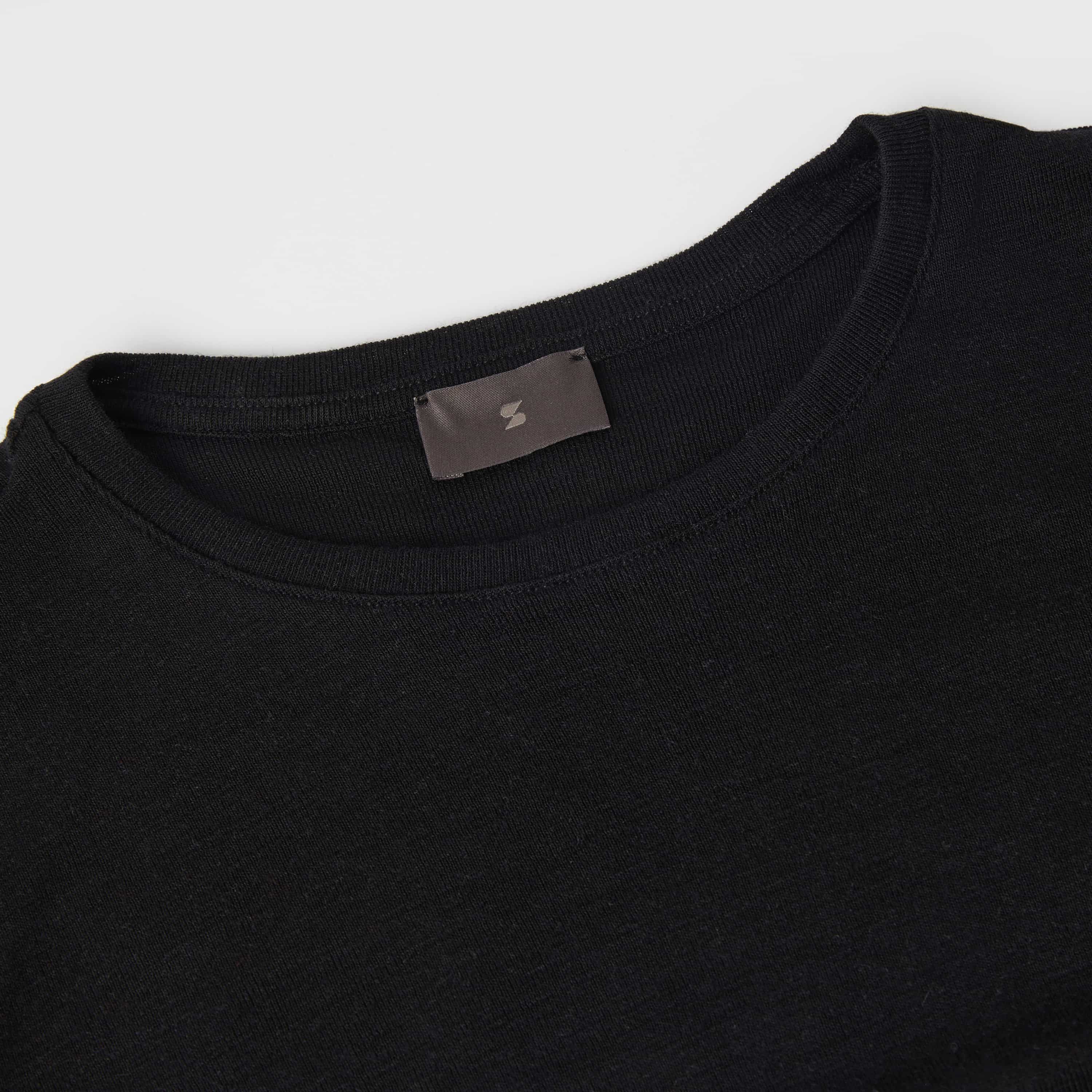 トップス Don't tell anyone MERINO WOOL TOPS Kids' Merino Wool Short Sleeve Top | Handcrafted in Canada