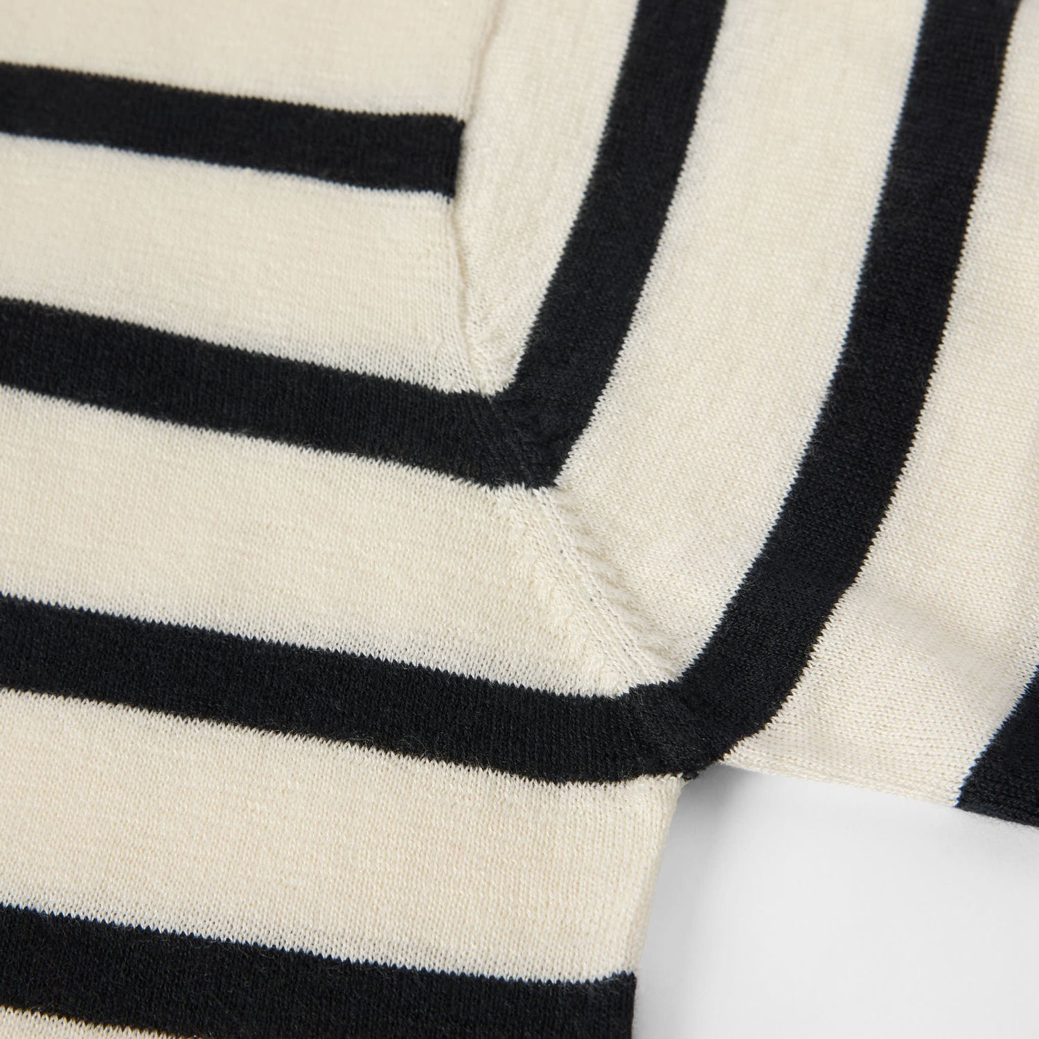 Women's Striped Silk-Cashmere T-shirt