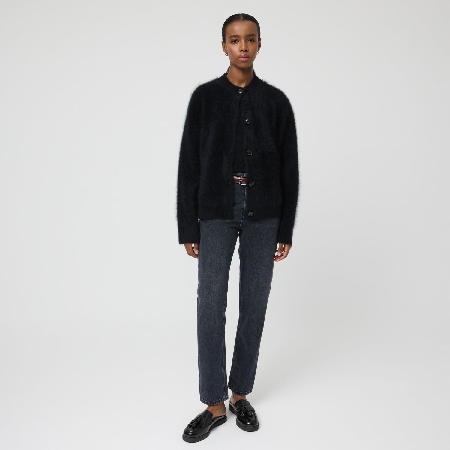Women's Brushed Cashmere Cardigan