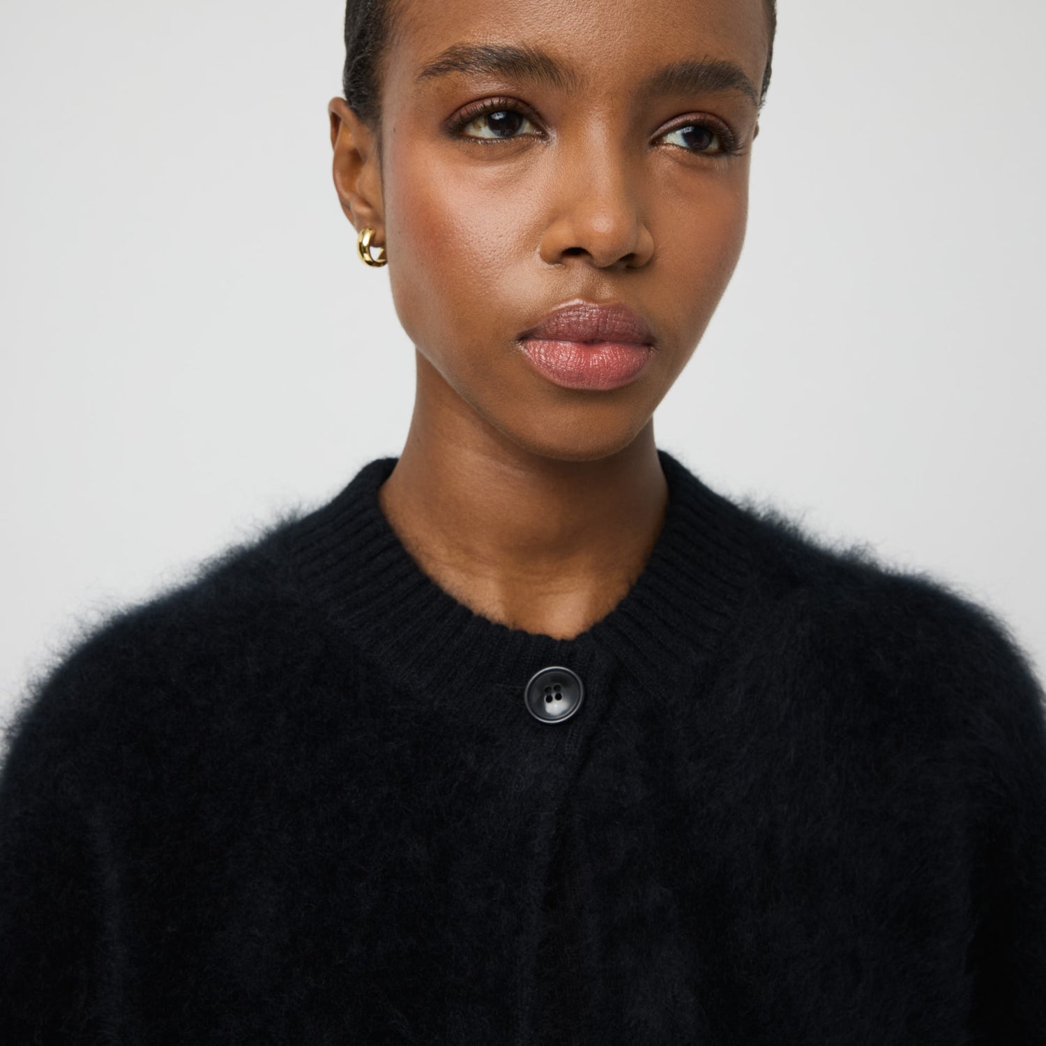 Women's Brushed Cashmere Cardigan