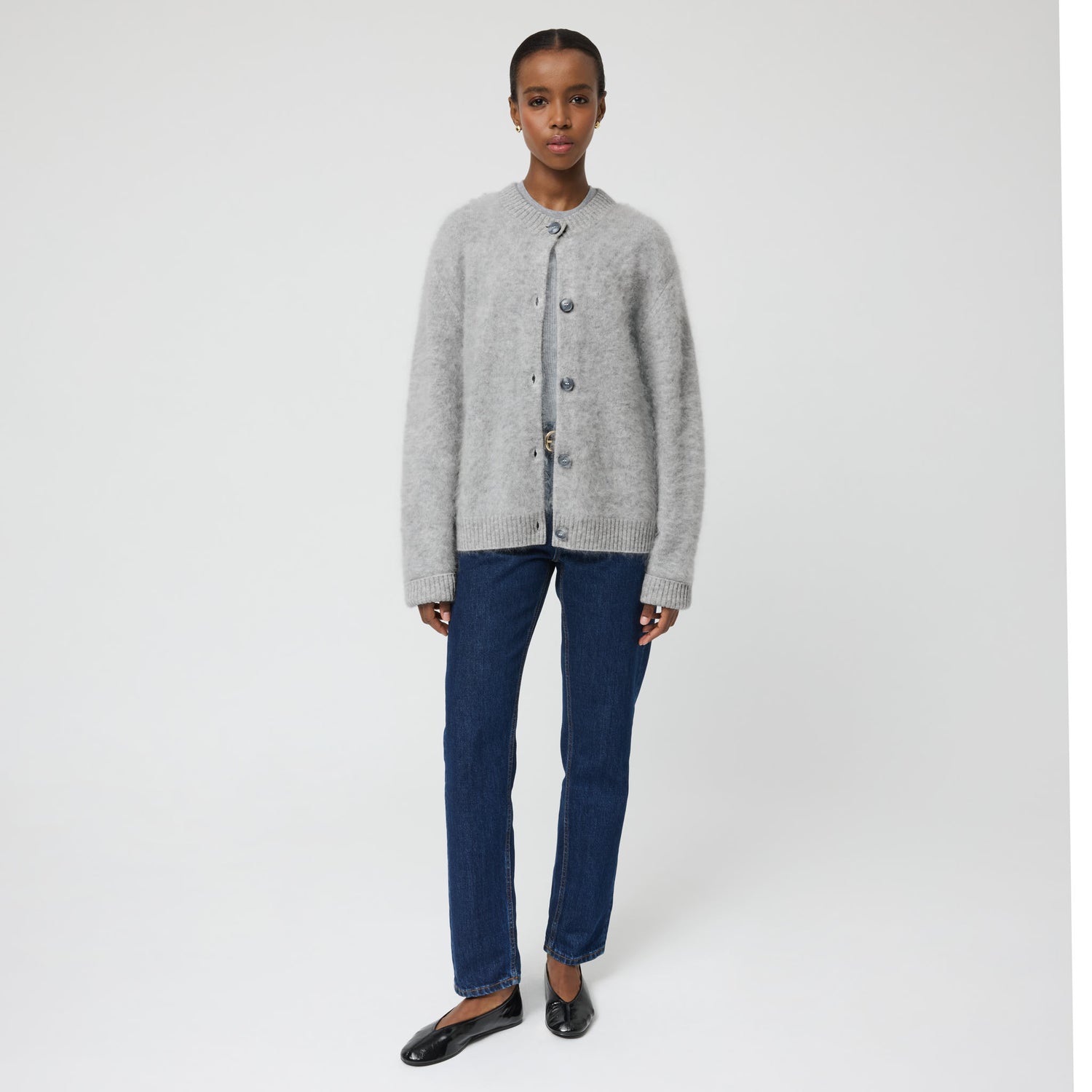 Women's Brushed Cashmere Cardigan