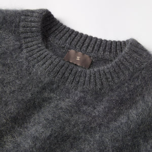Women's Brushed Cashmere Crewneck Sweater