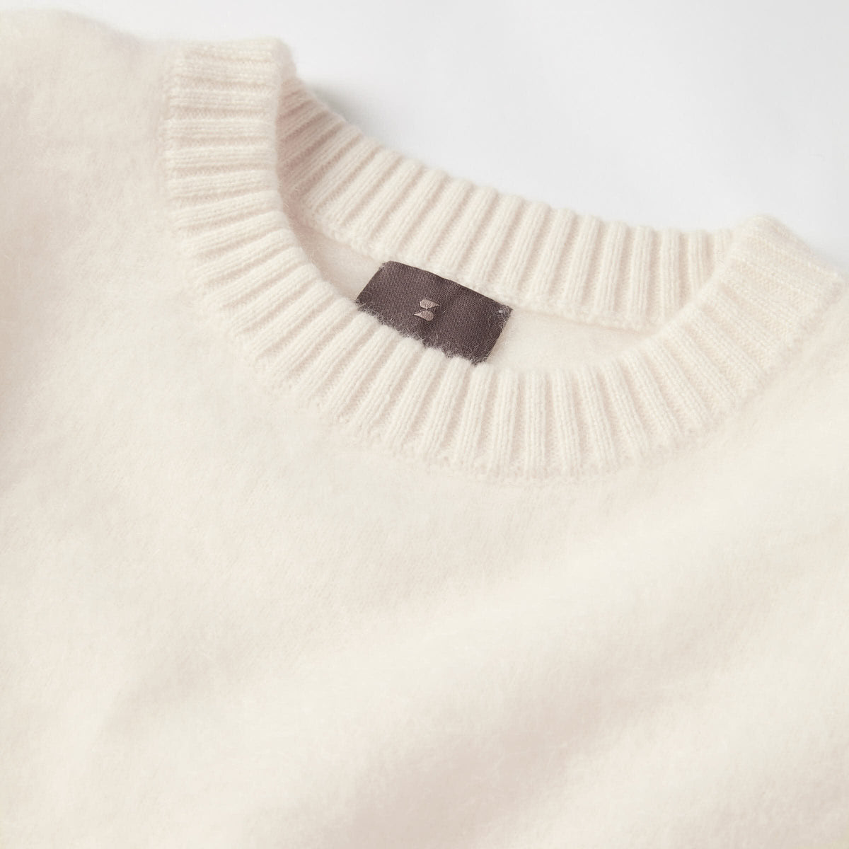 Women's Brushed Cashmere Crewneck Sweater