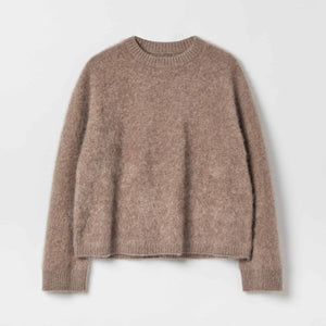 Women's Brushed Cashmere Crewneck