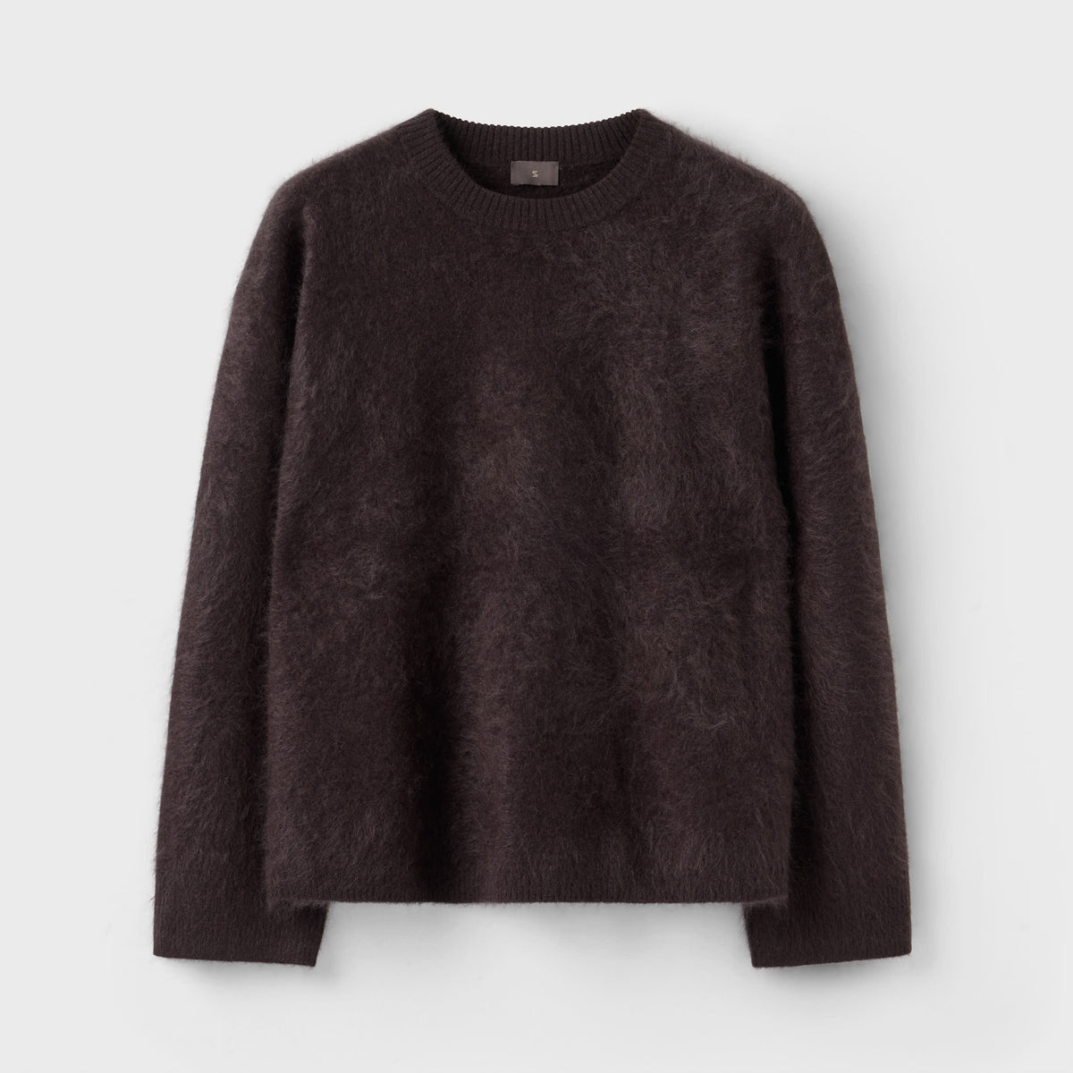 Women's Brushed Cashmere Crewneck Sweater