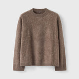 Women's Brushed Cashmere Crewneck Sweater