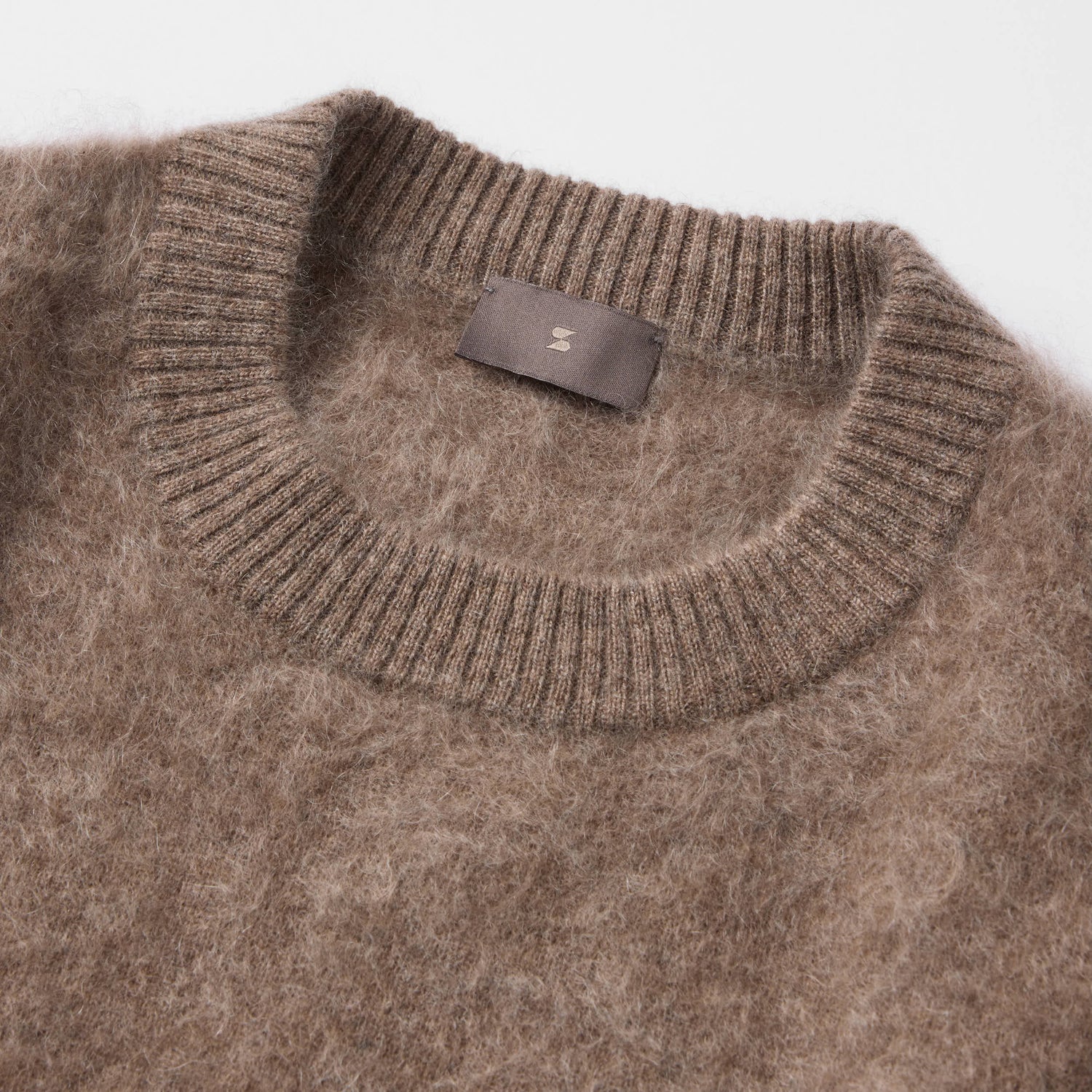 Women's Brushed Cashmere Crewneck Sweater