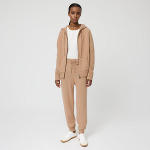 Women's Cashmere Zip Hoodie