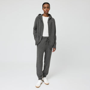 Women's Cashmere Zip Hoodie