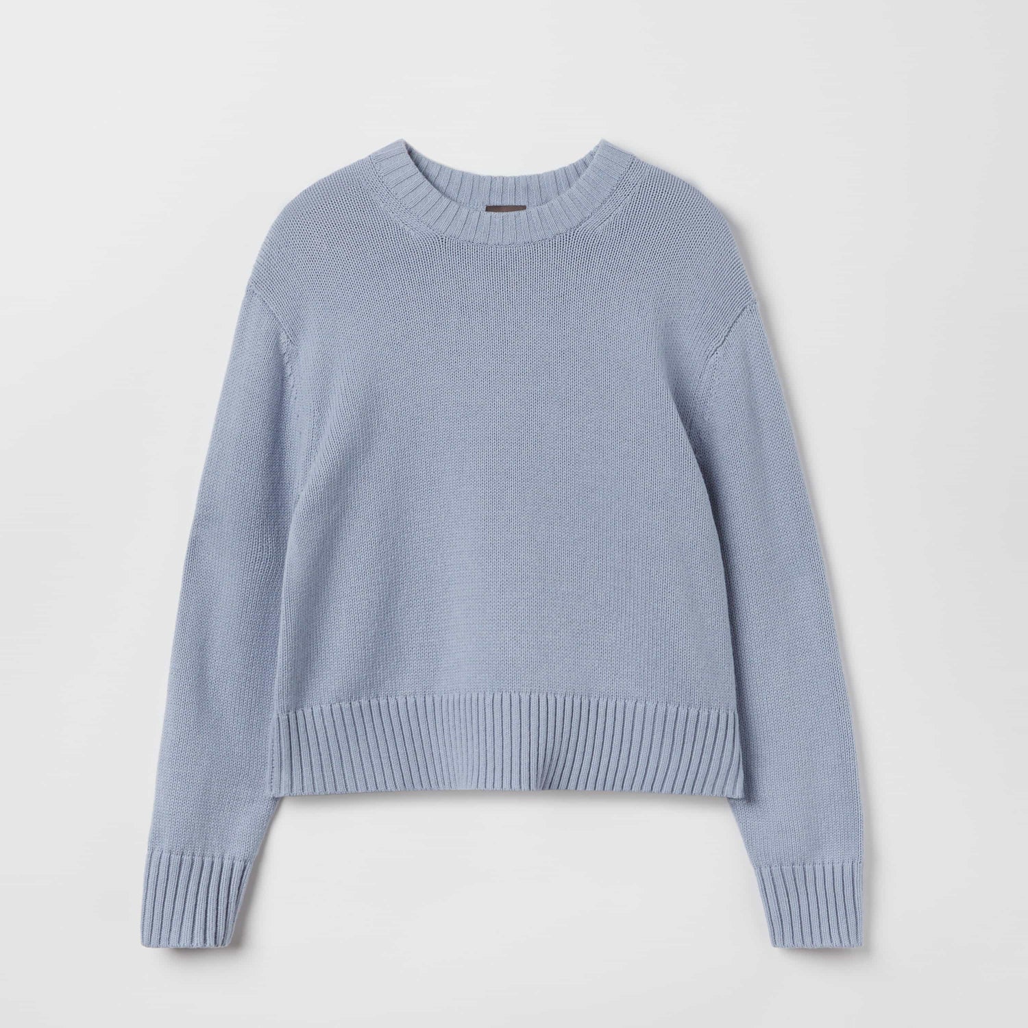 Women's Cotton-Cashmere Crewneck Sweater