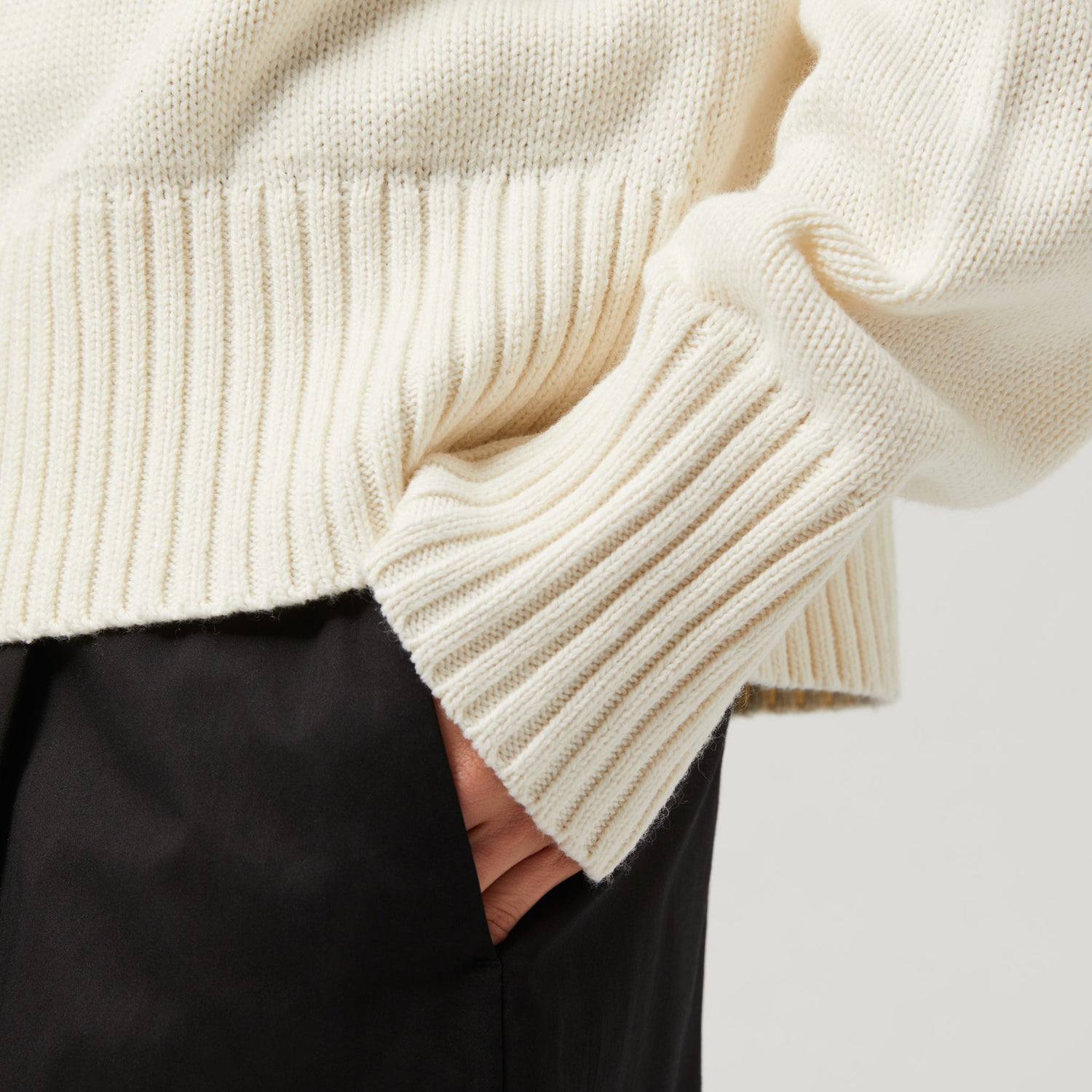 Women's Cotton-Cashmere Crewneck Sweater