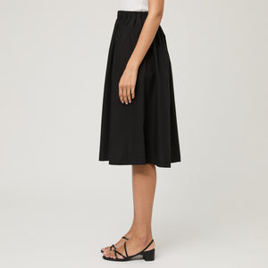 Women's Cotton-Poplin Skirt