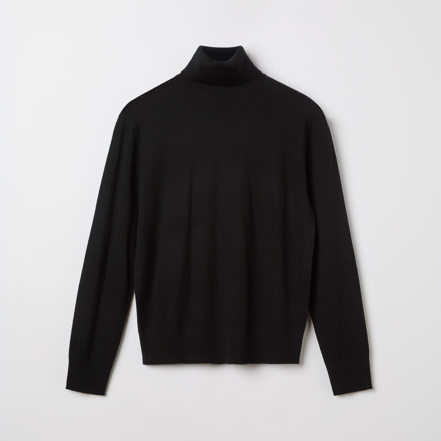 Women's Fine-Knit Cashmere Turtle Neck Sweater