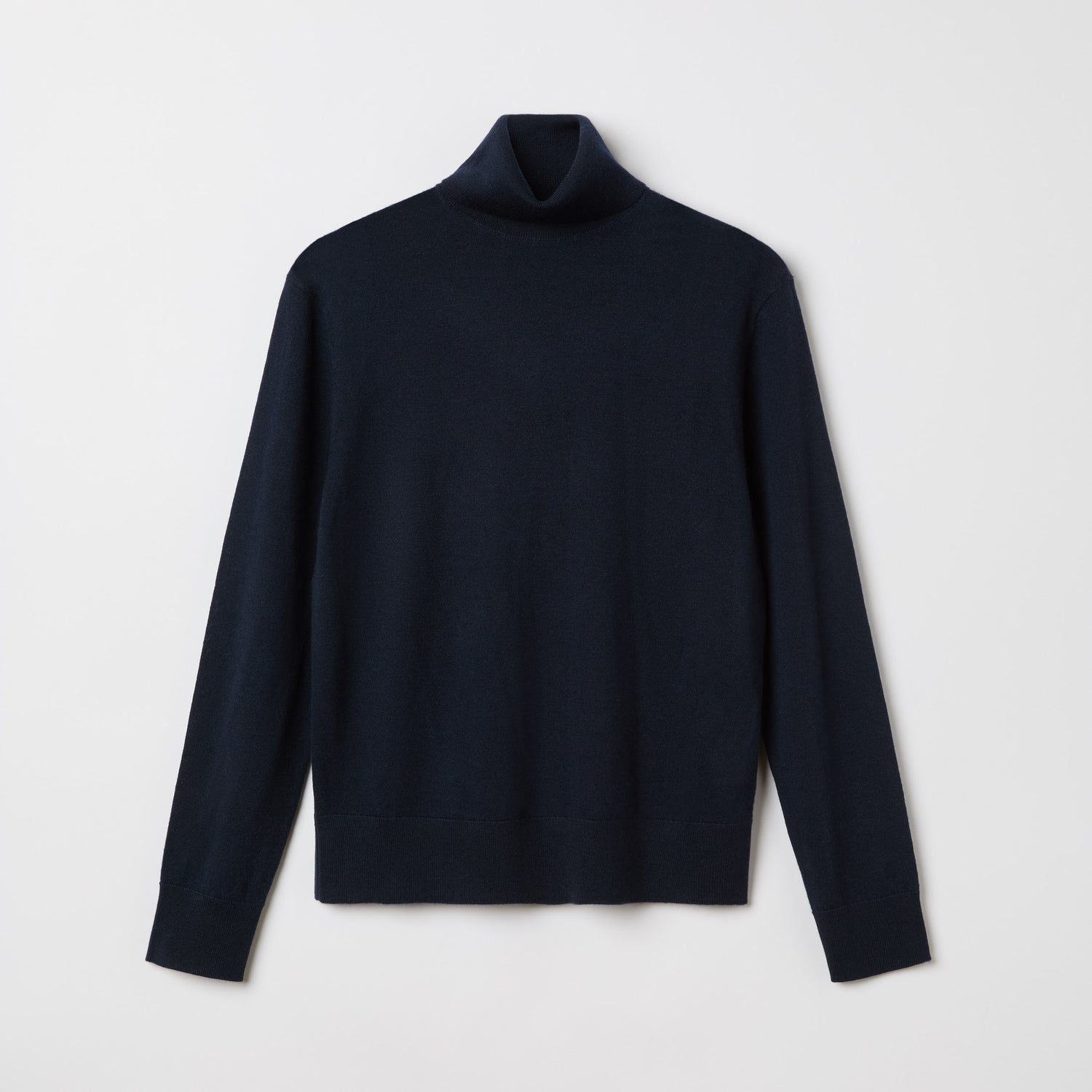 Women's Fine-Knit Cashmere Turtle Neck Sweater