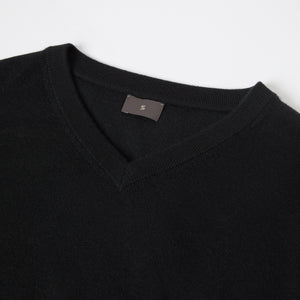 Women's Fine-Knit Cashmere V-Neck