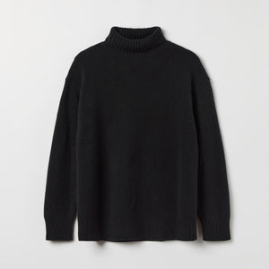 Women's Heavy-Knit Cashmere Roll Neck