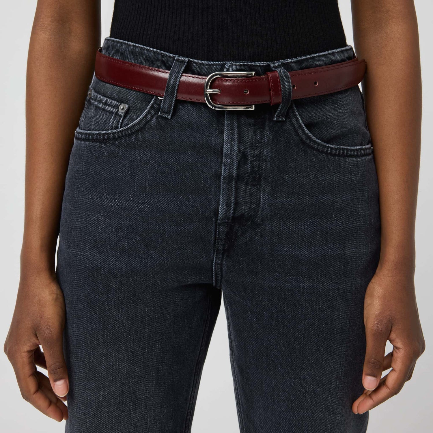 Women's Leather Belt 25mm