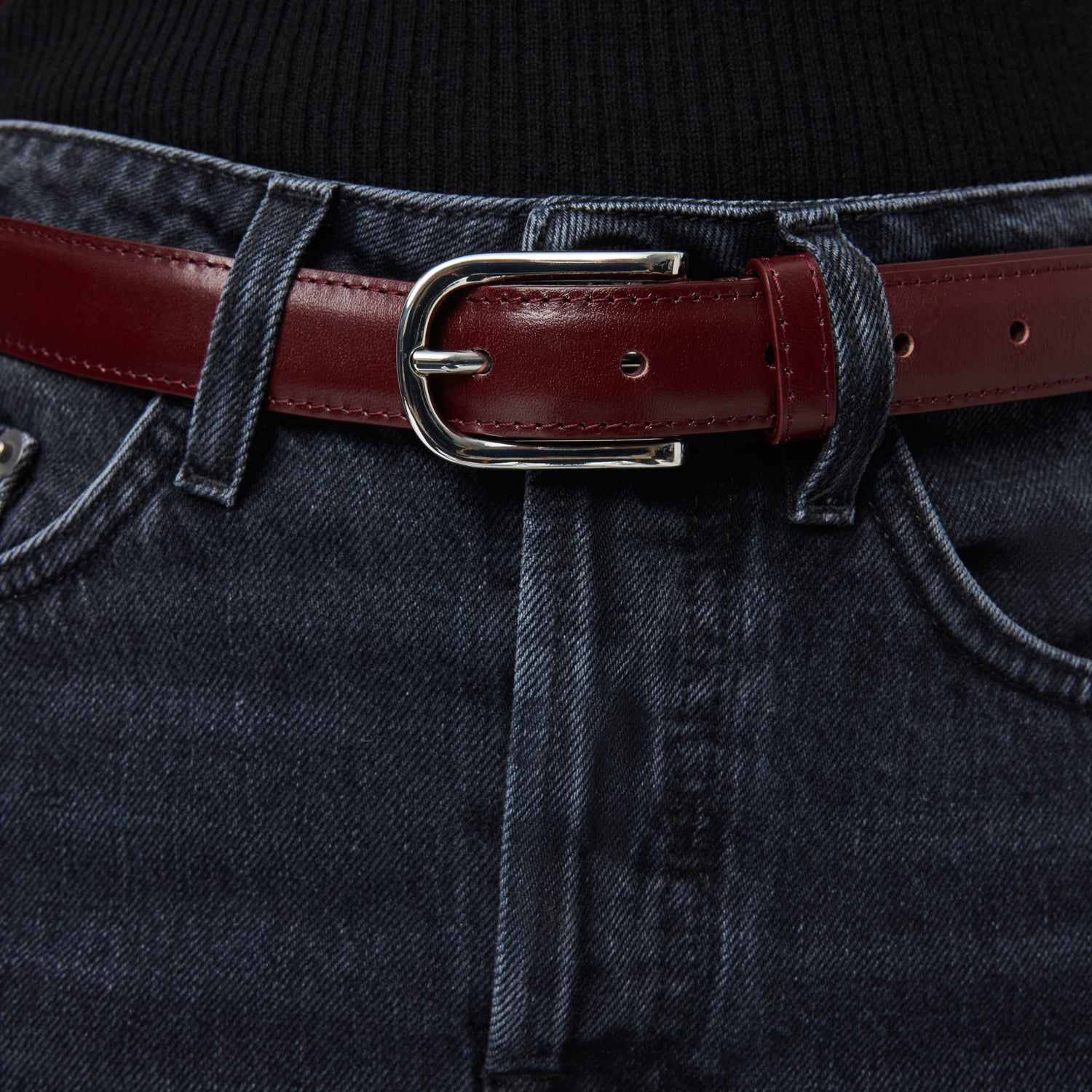 Women's Leather Belt 25mm
