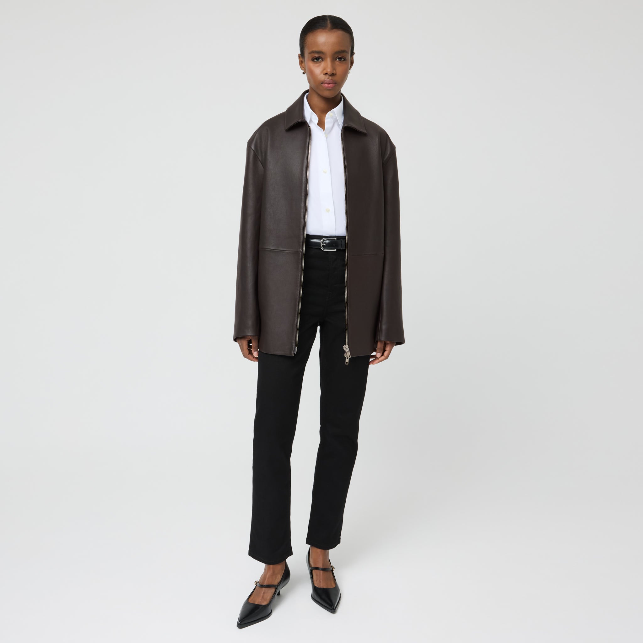 Women's Leather Jacket | Lamb Leather | Regular Fit – Singular Society