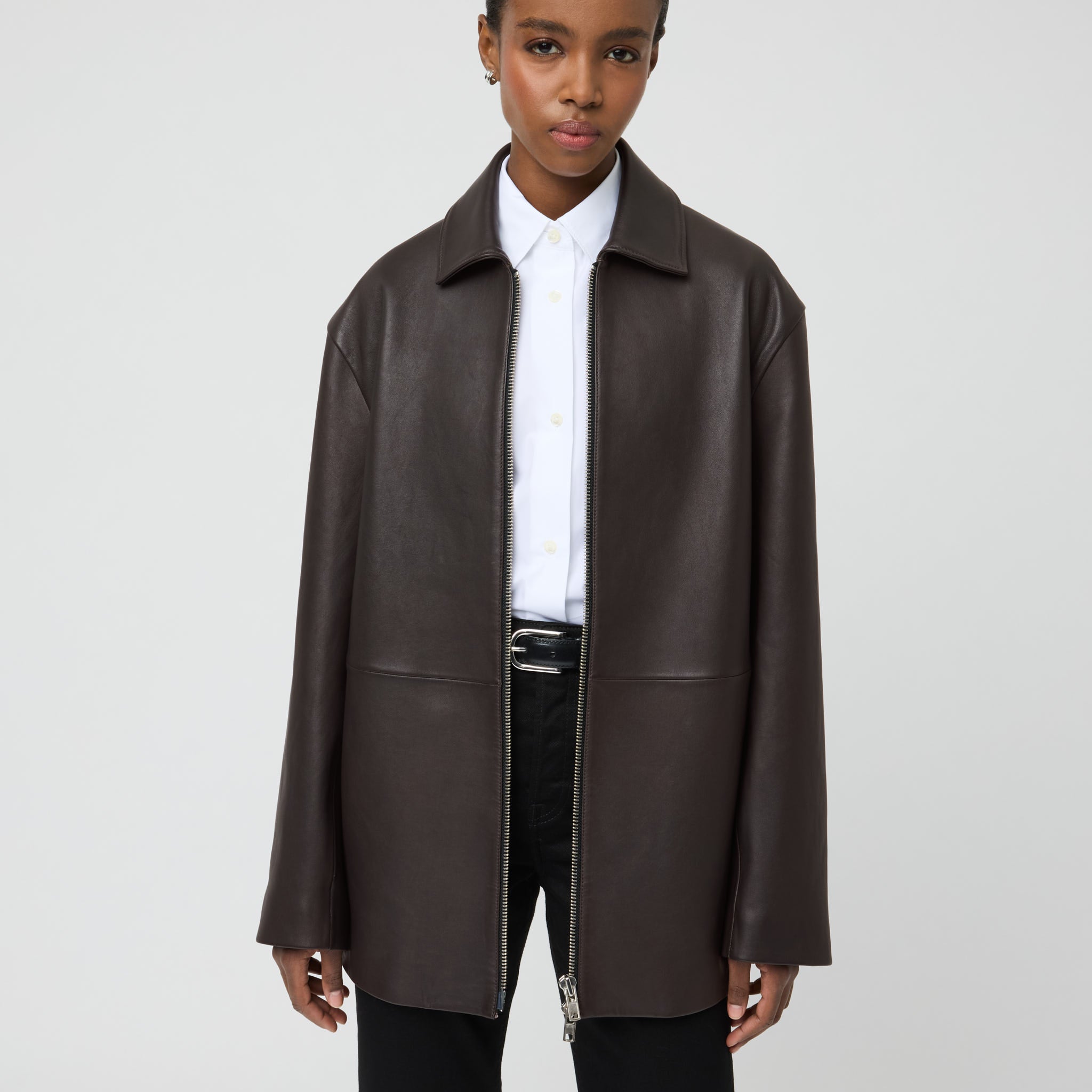 Women's Leather Jacket | Lamb Leather | Regular Fit – Singular Society