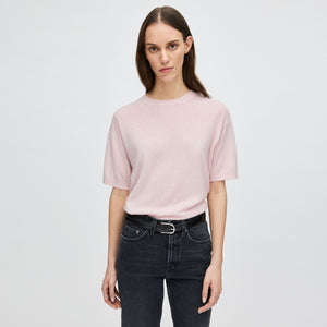 Women's Relaxed Cashmere Silk T-Shirt