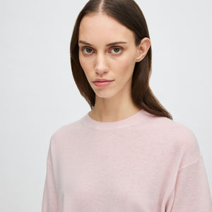 Women's Relaxed Cashmere Silk T-Shirt