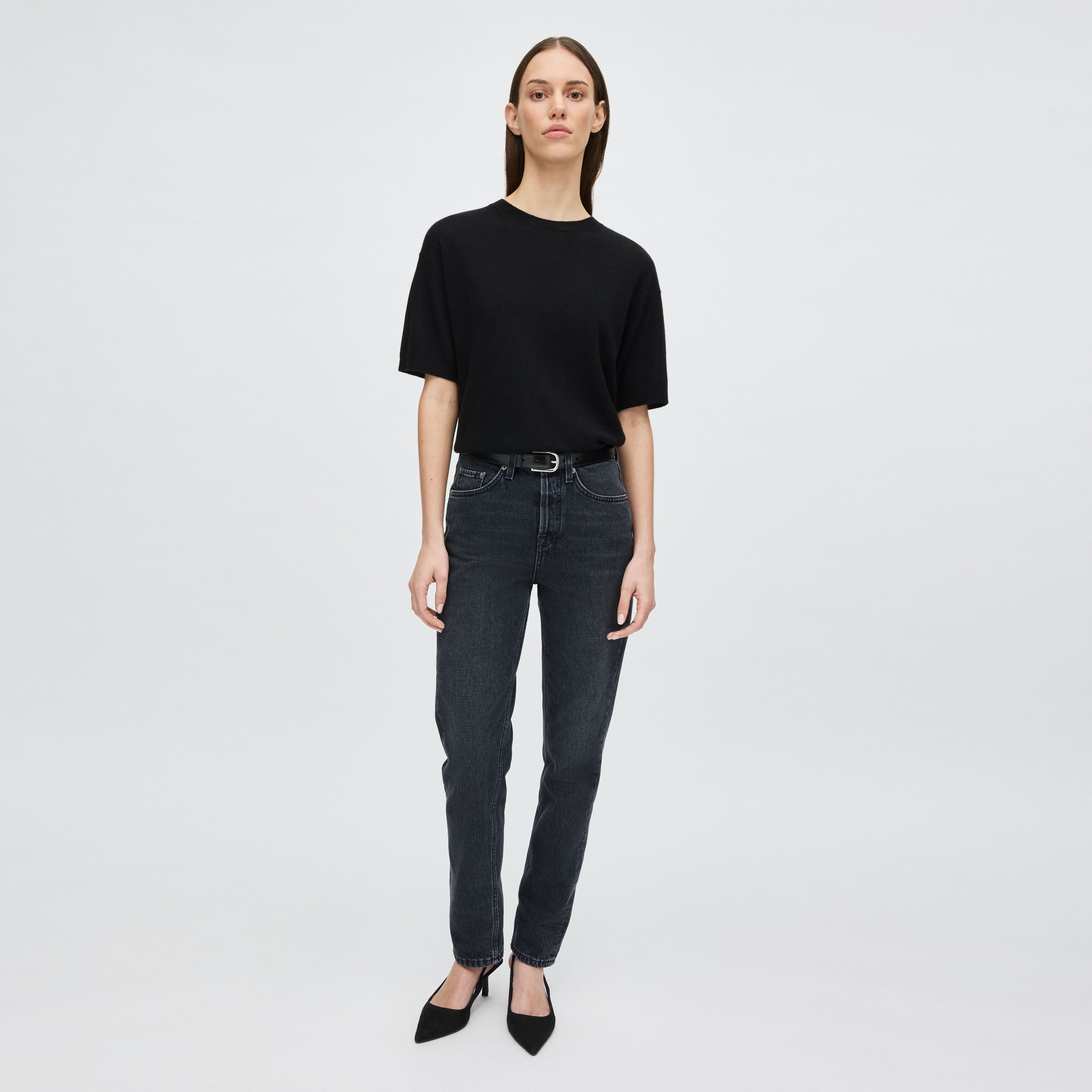 Women's Cashmere Silk T-Shirt | Relaxed | Singular Quality