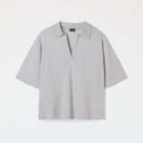 Women's Relaxed Cashmere-Silk Split Neck