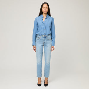 Women's Relaxed Poplin Shirt