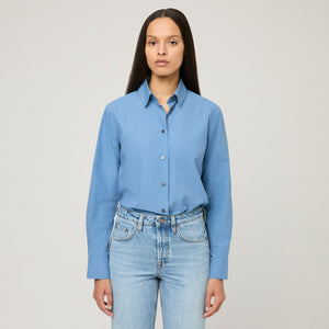 Women's Relaxed Poplin Shirt