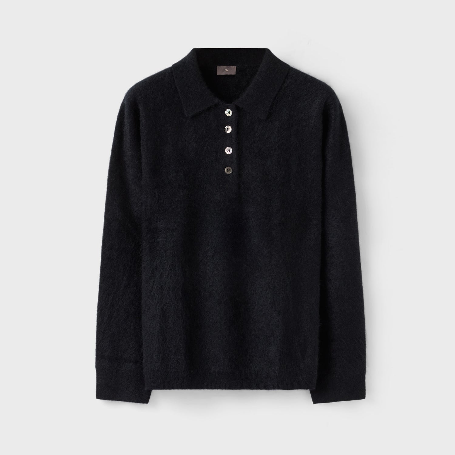 Women's Brushed Cashmere Polo