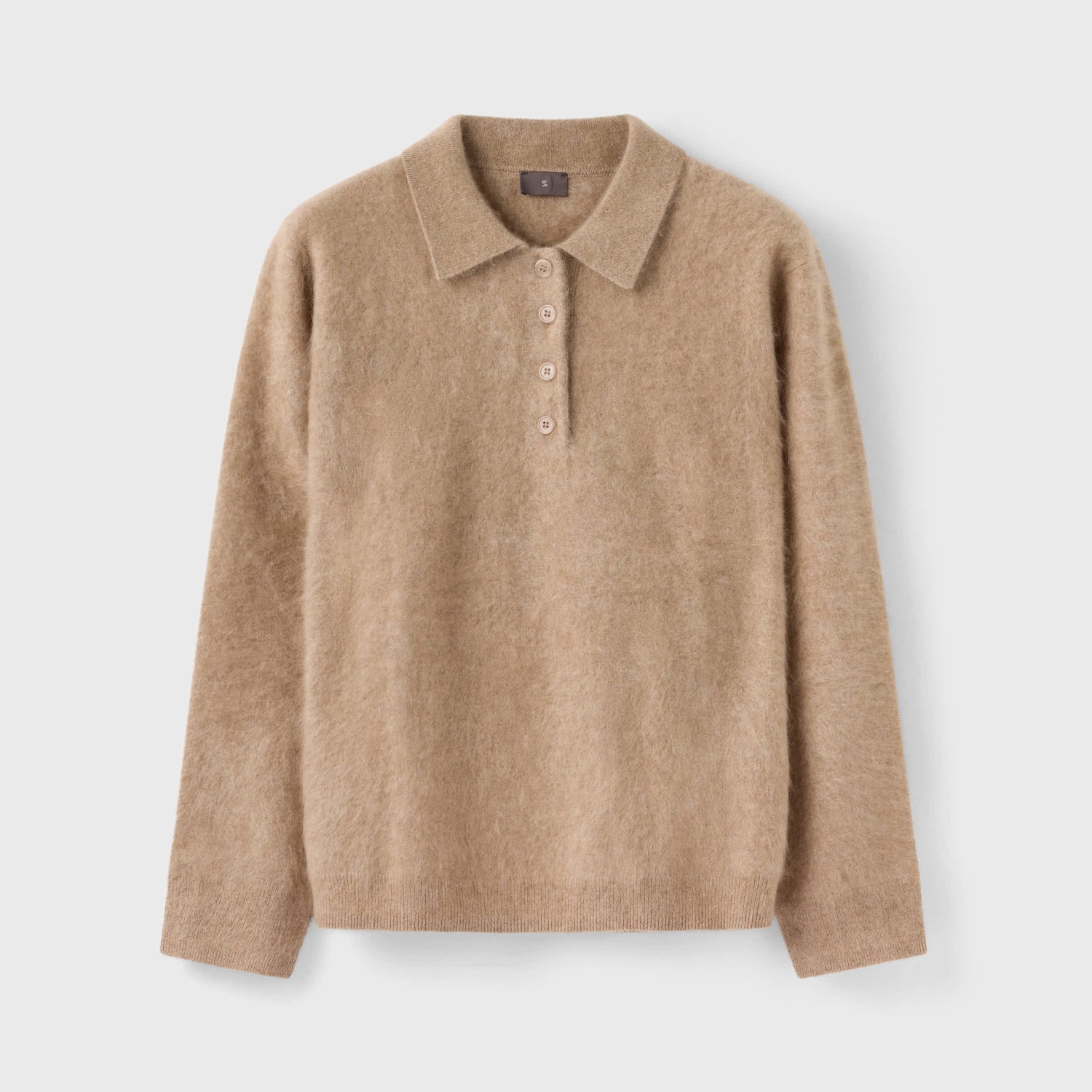 Women's Brushed Cashmere Polo