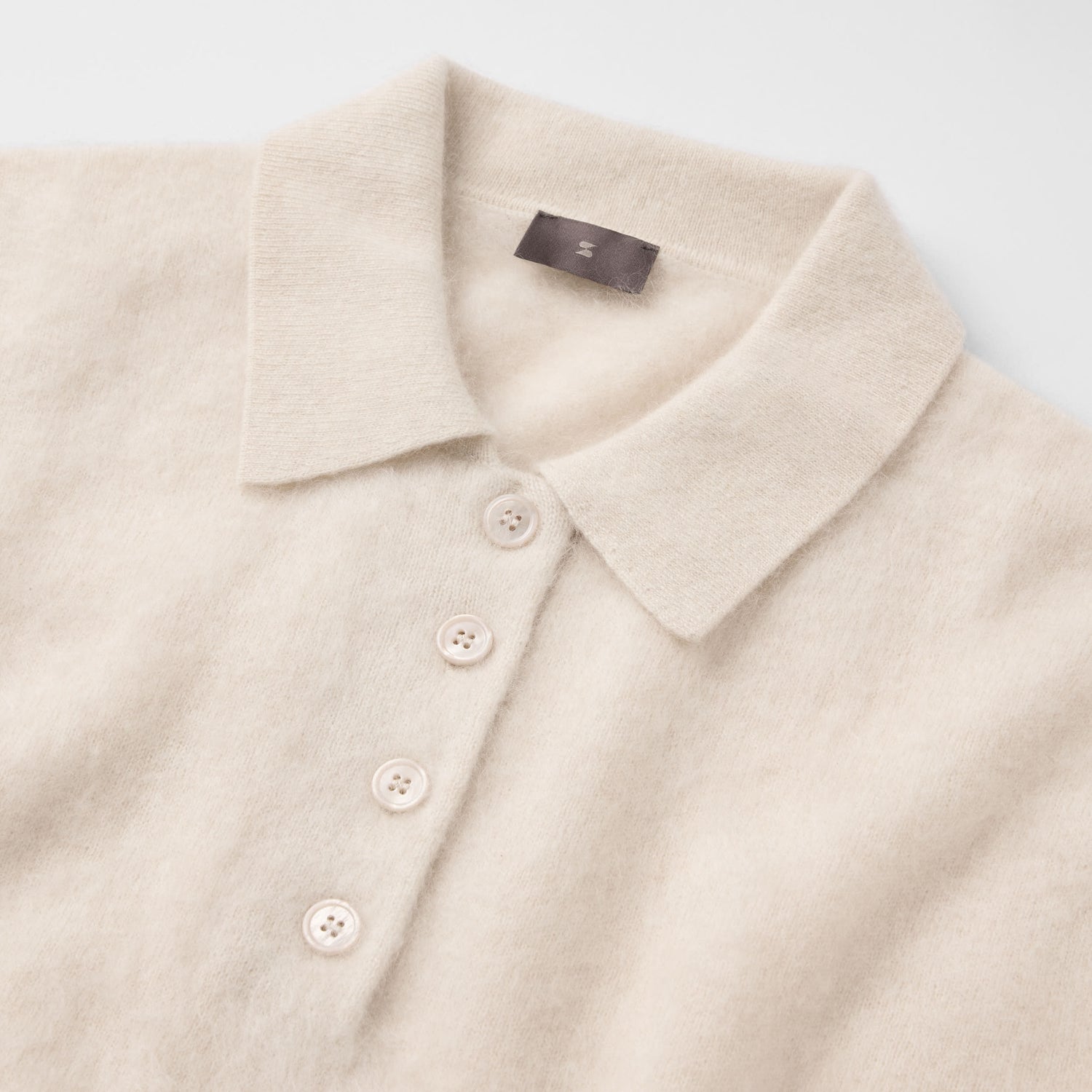 Women's Brushed Cashmere Polo