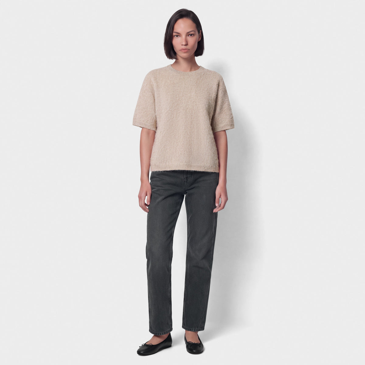 Women's Brushed Cashmere Tee