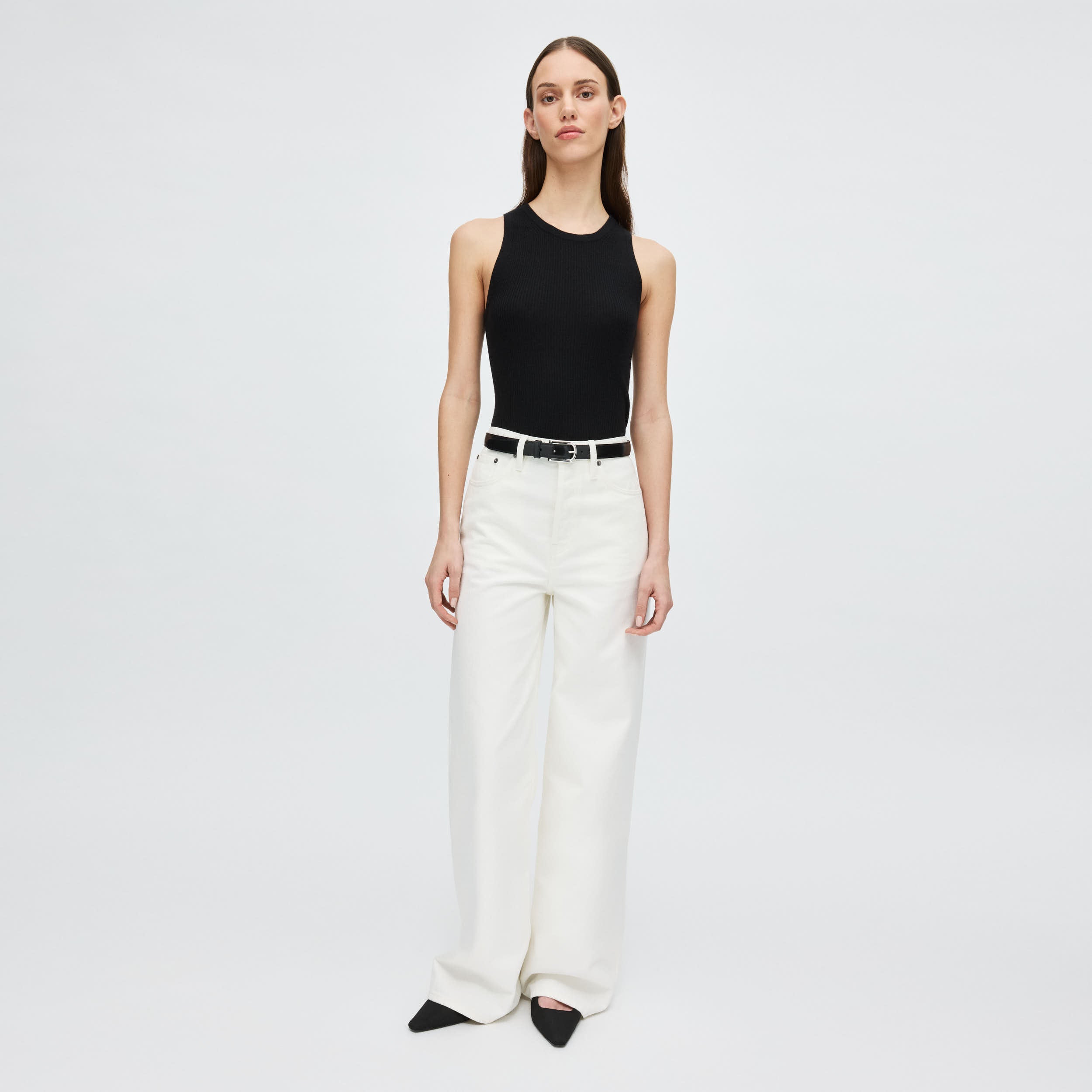 s*i様 10SS JULIUS Grunge Rib Silk Tank To Julius SS10 Shredded Hem Tank Top | unrealism_archive