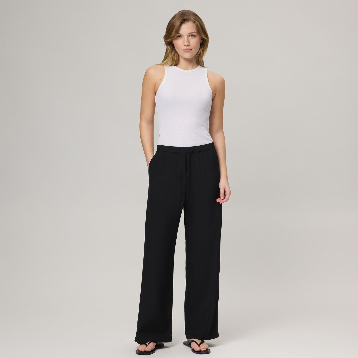 Women's Silk Trousers